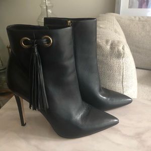 Via Spiga Tassel leather boots